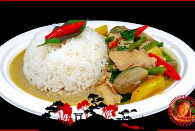 Grüner Curry (Kiauwan)