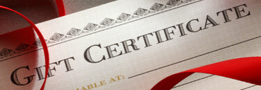 Gift Certificates