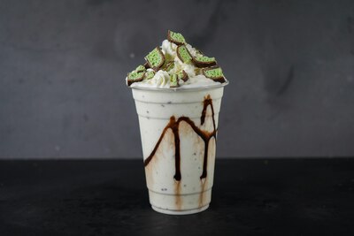 Mint Aero Milkshake