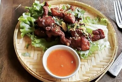 Crispy Pork Garlic