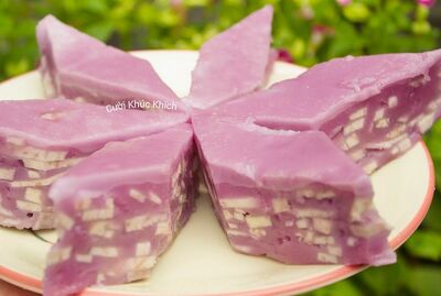 Khoai Môn Hấp / Steamed Taro Cake