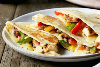 Grilled Chicken Quesadilla.