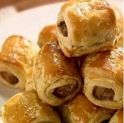 Hand-Crafted Mini Ayre’s Sausage Rolls (24 Pieces)