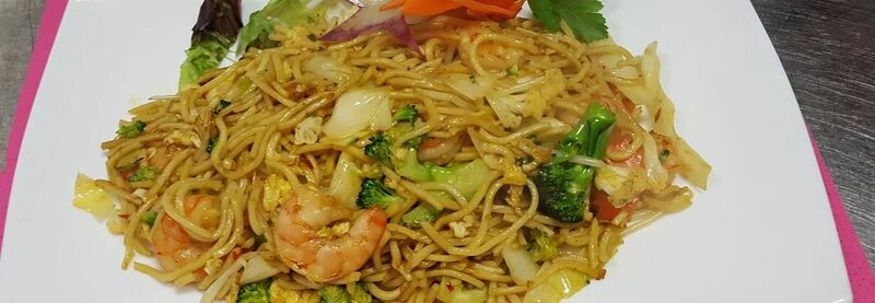 Eiernudeln  und Gebratene Udon-Nudeln