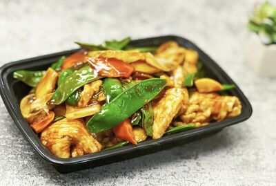 Chicken w. Snow Peas