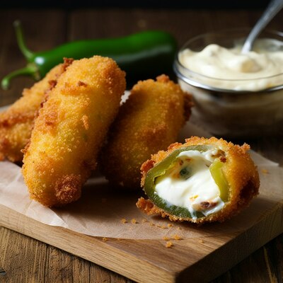 Jalapeno Cheese Poppers 5pcs