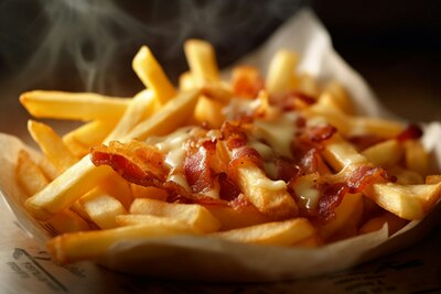 Bacon Cheese Chips Tray