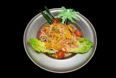 Papaya Salad with Corn