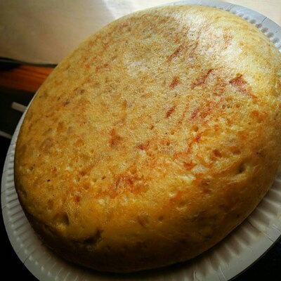La Montesa (con queso asturiano de cabra y cebolla caramelizada)