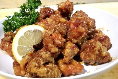 Soy Garlic Chicken (순살간장치킨)