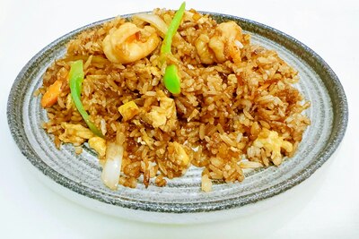 E13.Arroz frito con pato y verdura