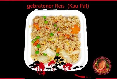 Portion gebratener Reis ( Kau Pat )