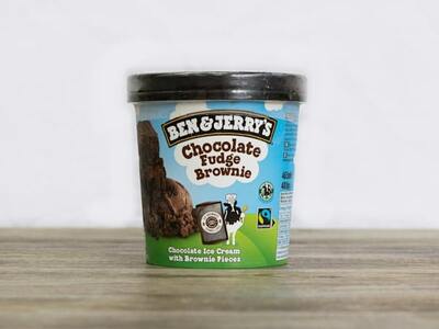 Ben & Jerry's Chocolate Fudge Brownie Ice Cream Tub 465ml