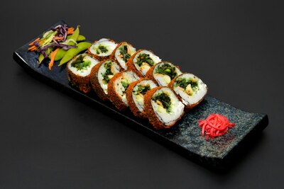 Crunchy Vegan Roll (10 pcs)