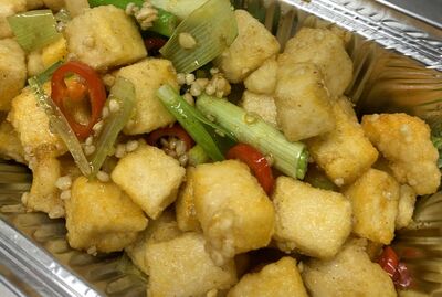 Salt & Pepper TOFU 椒盐豆腐