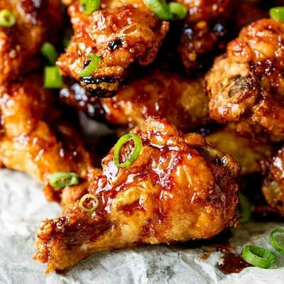 Honey & Soy Glazed Wings
