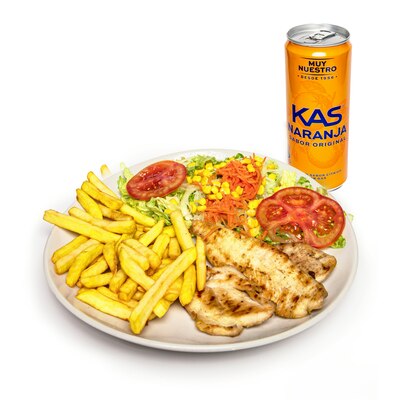 Menú de Pechugas a la plancha