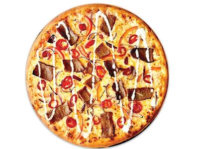 Loaded Kebab Pizza - Chef's Special