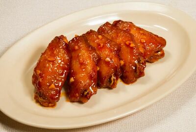 Hong Kong Spicy Sauce Wings (5pcs)