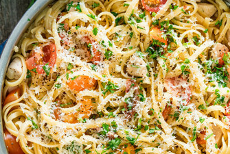 Chicken Scampi