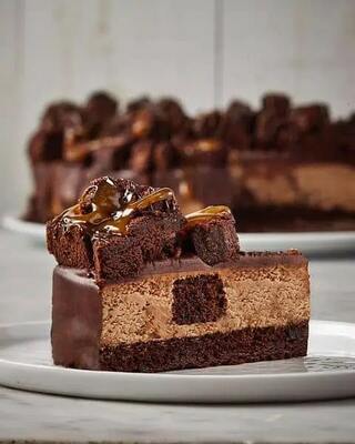 Cheese Brownie Caramel
