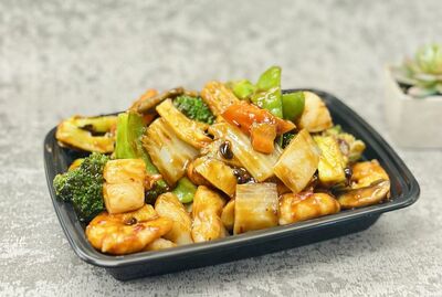 Scallop & Shrimp Hunan Style