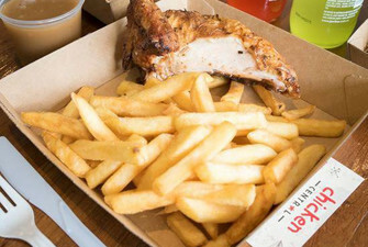 Quarter Chicken Chips Packs