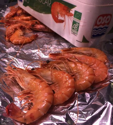 100gr crevettes Bio Madagascar taille grosse