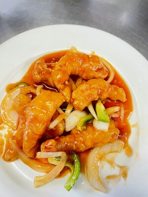 King Prawn Cantonese Style