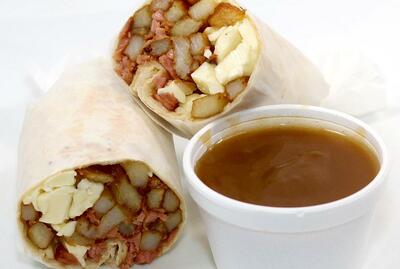 Wrap poutine