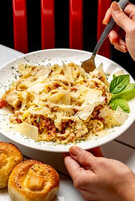 Chicken Parmessan Pasta