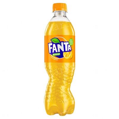 Bottle of Fanta Orange