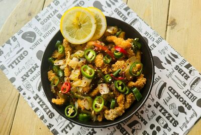 Salt and Pepper Style Chicken Meal