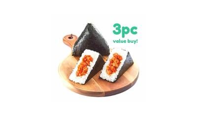 Value Buy ! Onigiri 3pc