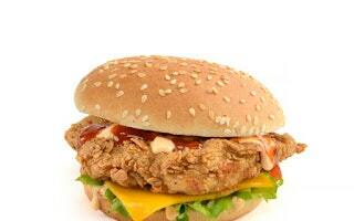 Chilli Cheese Breast in a Bun