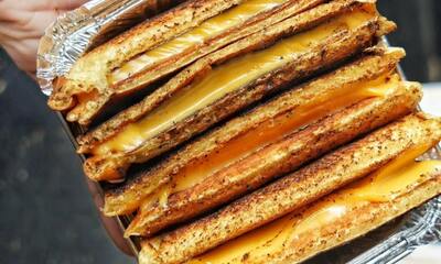 Grilled Brioche Toastie