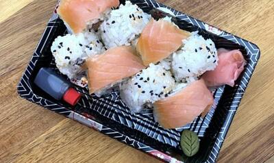 Smoked Salmon Sushi