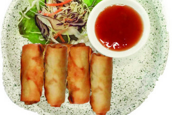 SPRING ROLLS (4pcs) [vegetarian]
