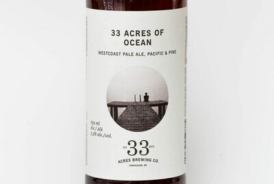 BC - 33 ACRES – Westcoast Pale Ale - 330ml Bottle