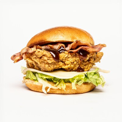 Hamburguesa BBQ Crunch