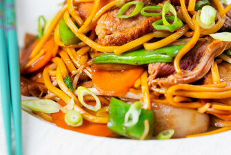 Roast Duck Chow Mein