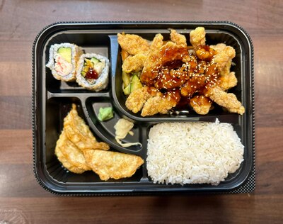 B2. Shredded Chicken Bento Box