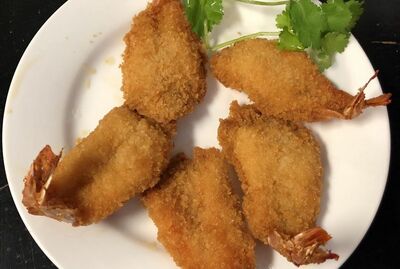 13. 炸大虾 Fried Jumbo Shrimp (5)