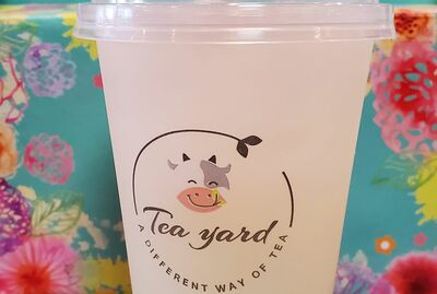 White peach Yakult Drink