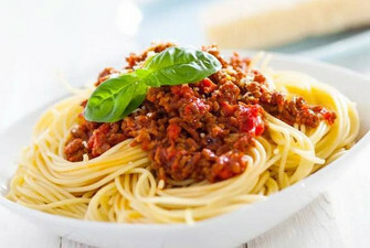 Pâtes à la bolognaise