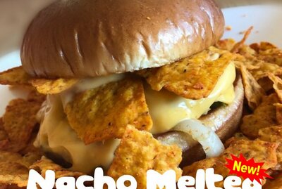 Nacho Melted Beef Burger