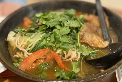 N1. Braised Beef Brisket Noodles 紅燒牛腩麵