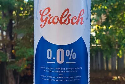 Grolsch Non Alcoholic 0.0 500 mL can (Netherlands)